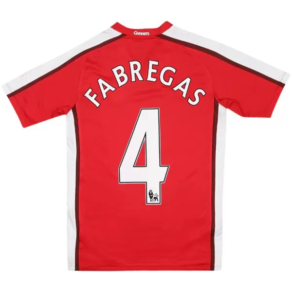 Fàbregas #4 Retro Arsenal Home Jersey 2008/10 - minejerseys