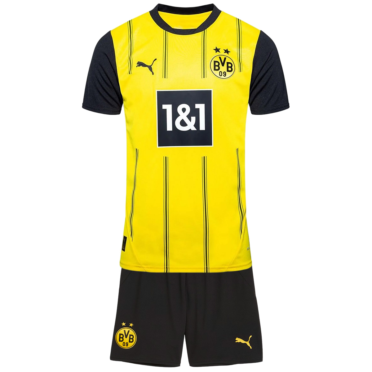 [Free] Kids Borussia Dortmund Home Jersey Kit