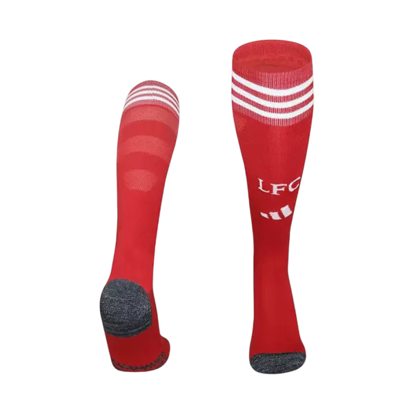 Liverpool Home Soccer Socks - Red 2025/26 - minejerseys