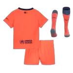 Kids Barcelona Third Away Jersey Full Kit 2025/26 - minejerseys