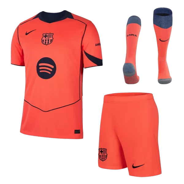 Barcelona Third Away Jersey Kit 2025/26 - minejerseys