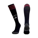 Kids Arsenal Away Soccer Socks - Black 2025/26 - minejerseys