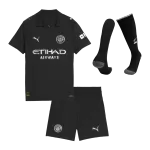 Kids Manchester City Away Jersey Full Kit 2025/26 - minejerseys