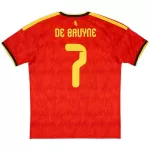De Bruyne #7 Belgium Home Jersey World Cup 2026 - minejerseys