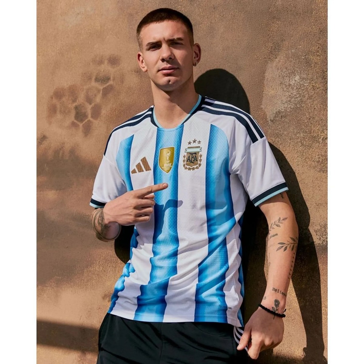 Argentina Home Match Jersey Player Version World Cup 2026