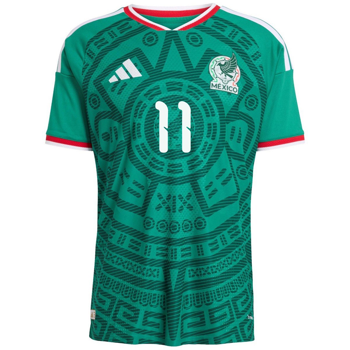S.Giménez #11 Mexico Home Match Jersey Player Version World Cup 2026 S.Giménez #11 Mexico Home Match Jersey Player Version World Cup 2026