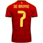 De Bruyne #7 Belgium Home Jersey World Cup 2026 - minejerseys