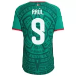 Raúl #9 Mexico Home Match Jersey Player Version World Cup 2026 - minejerseys