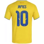 James #10 Colombia Home Jersey World Cup 2026 - minejerseys