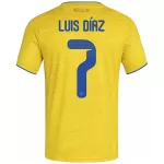 Luis Díaz #7 Colombia Home Jersey World Cup 2026 - minejerseys