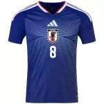 Minamino #8 Japan Home Match Jersey Player Version World Cup 2026 - minejerseys