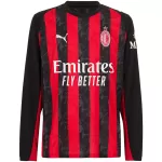 AC Milan Home Long Sleeve Jersey 2025/26 - minejerseys