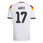 WIRTZ #17 Germany Home Jersey 2025/26 - minejerseys