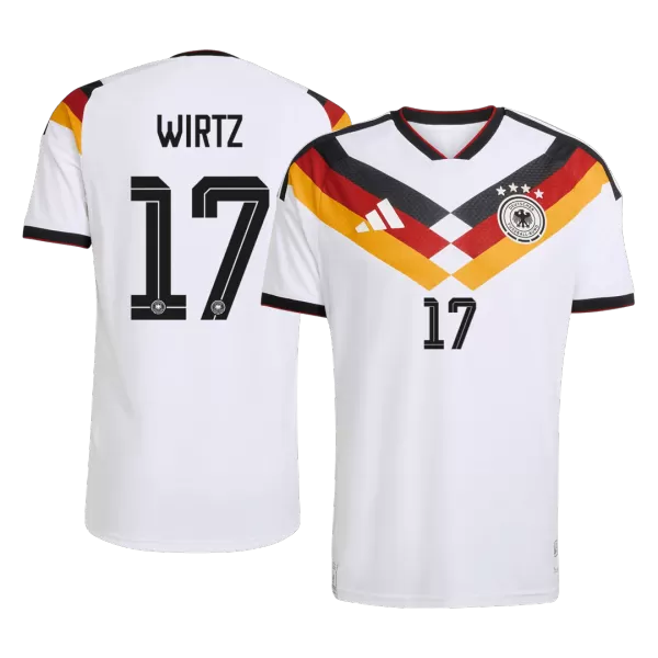 WIRTZ #17 Germany Home Match Jersey Player Version 2025/26 - minejerseys