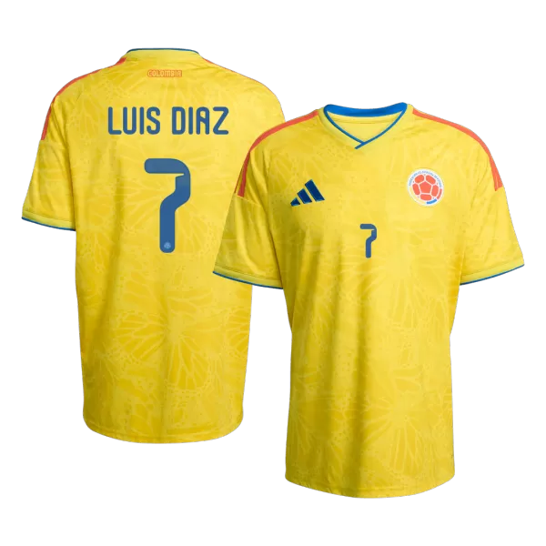 LUIS DíAZ #7 Colombia Home Jersey 2025/26 - minejerseys