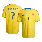 LUIS DíAZ #7 Colombia Home Jersey 2025/26 - minejerseys