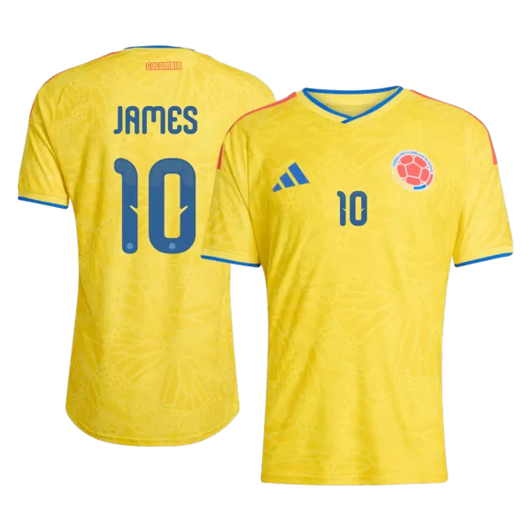 JAMES #10 Colombia Home Match Jersey Player Version 2025/26 - minejerseys