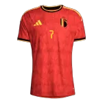 DE BRUYNE #7 Belgium Home Match Jersey Player Version 2025/26 - minejerseys