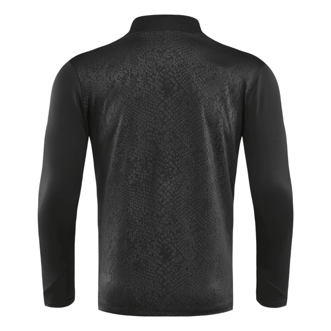 Barcelona Zipper Sweatshirt Kit(Top+Pants) Black 2025/26 Barcelona Zipper Sweatshirt Kit(Top+Pants) Black 2025/26