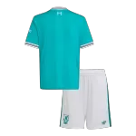 Kids Liverpool Third Away Jersey Kit 2025/26 - minejerseys