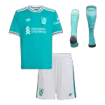 Kids Liverpool Third Away Jersey Full Kit 2025/26 - minejerseys
