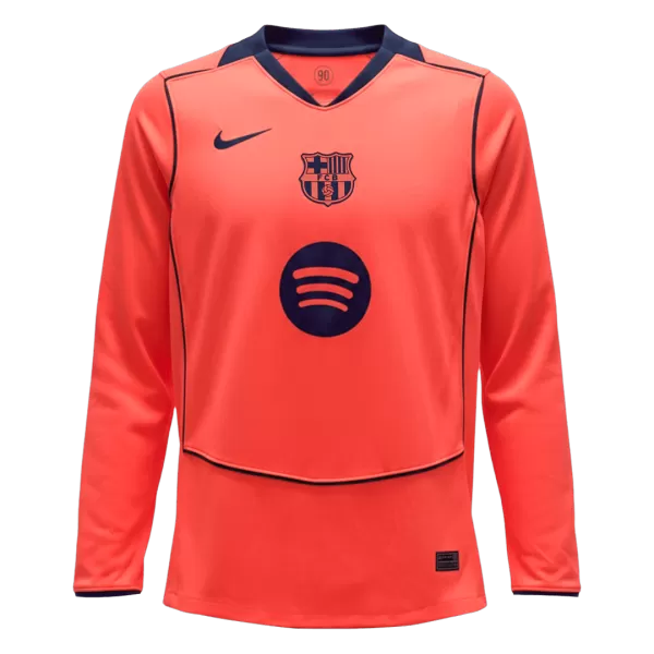 Barcelona Long Sleeve Jersey 2025/26 - minejerseys