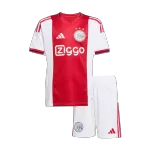 Kids Ajax Home Jersey Kit 2025/26 - minejerseys