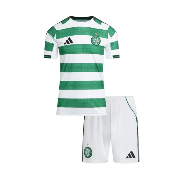 Kids Celtic Home Jersey Kit 2025/26 - minejerseys