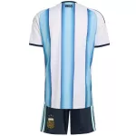 Kids Argentina Home Jersey Kit World Cup 2026 - minejerseys