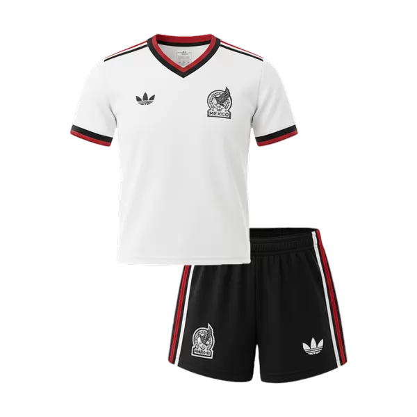 Kids Mexico Away Jersey Kit 2026 - minejerseys