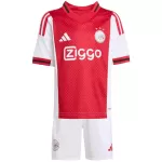 Kids Ajax Home Jersey Kit 2025/26 - minejerseys