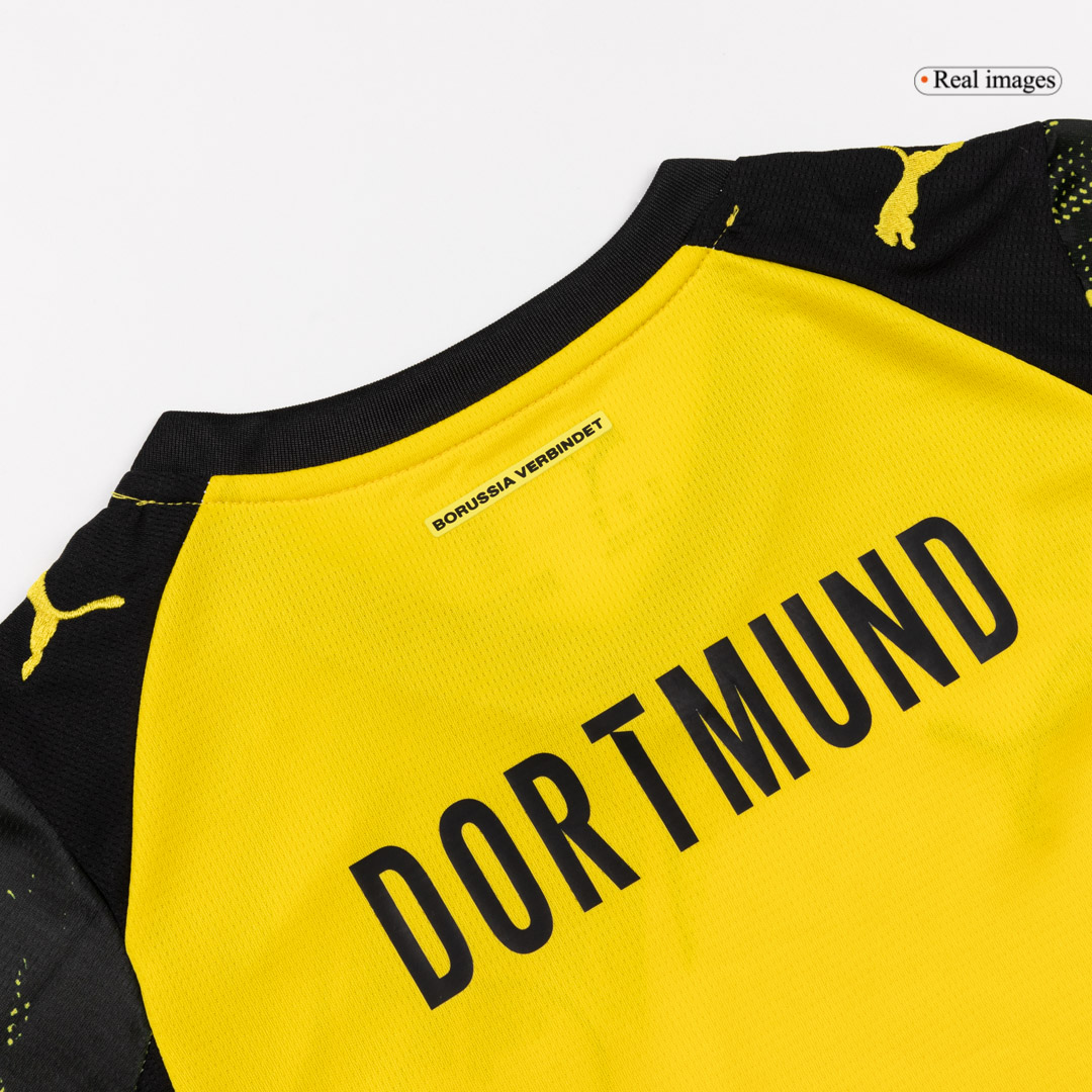 Kids Borussia Dortmund Home Jersey Full Kit 2025/26 Kids Borussia Dortmund Home Jersey Full Kit 2025/26