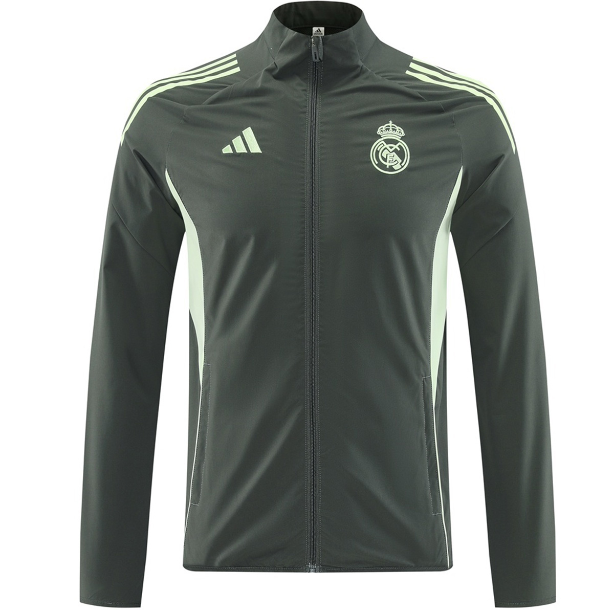 Real Madrid Windbreaker Jacket Green 2025/26