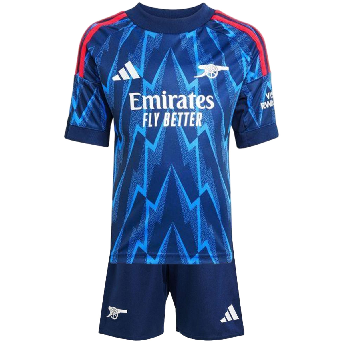 Kids Arsenal Away Jersey Full Kit 2025/26
