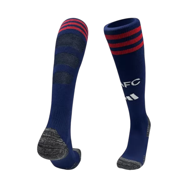 Arsenal Away Soccer Socks - Black 2025/26 - minejerseys