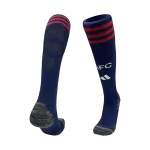 Arsenal Away Soccer Socks - Black 2025/26 - minejerseys