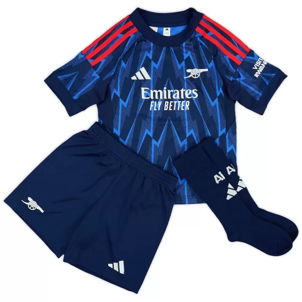 Kids Arsenal Away Jersey Full Kit 2025/26 - minejerseys