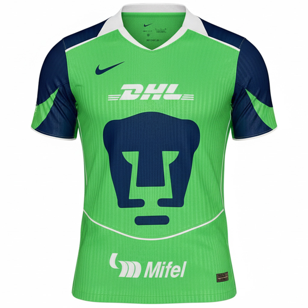 Pumas UNAM Third Match Jersey Player Version 2025/26