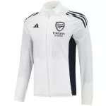 Arsenal Windbreaker Jacket White 2025/26 - minejerseys