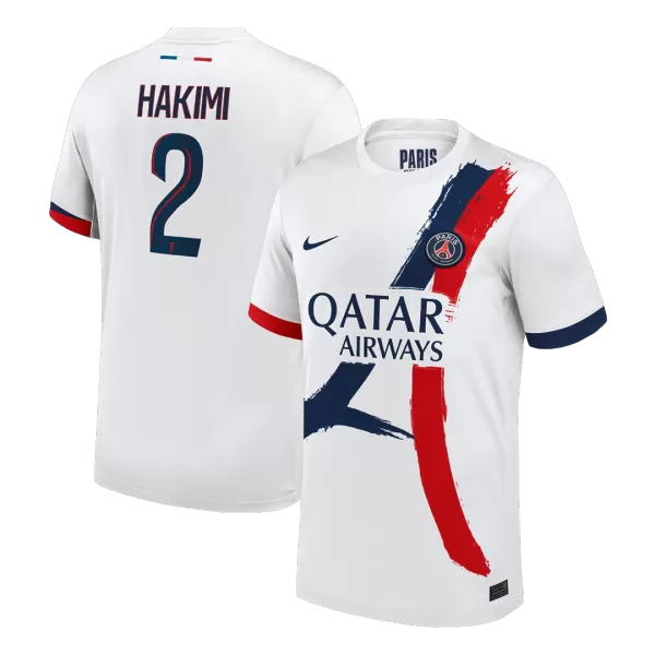 HAKIMI #2 PSG Away Match Jersey Player Version 2025/26 - minejerseys