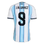 J.ÁLVAREZ #9 Argentina Home Match Jersey Player Version 2025/26 - minejerseys
