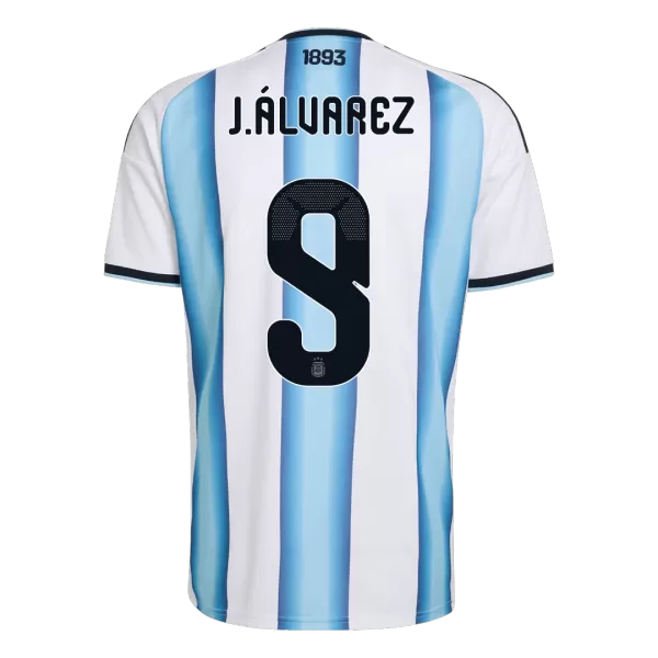 J.ÁLVAREZ #9 Argentina Home Jersey 2025/26 - minejerseys