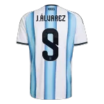 J.ÁLVAREZ #9 Argentina Home Jersey 2025/26 - minejerseys
