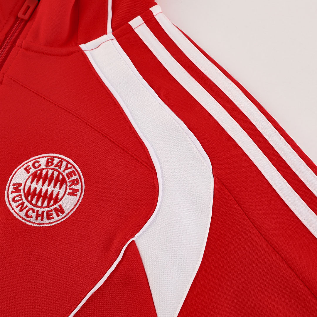 Bayern Munich Anthem Jacket Kit Red 2025/26 Bayern Munich Anthem Jacket Kit Red 2025/26