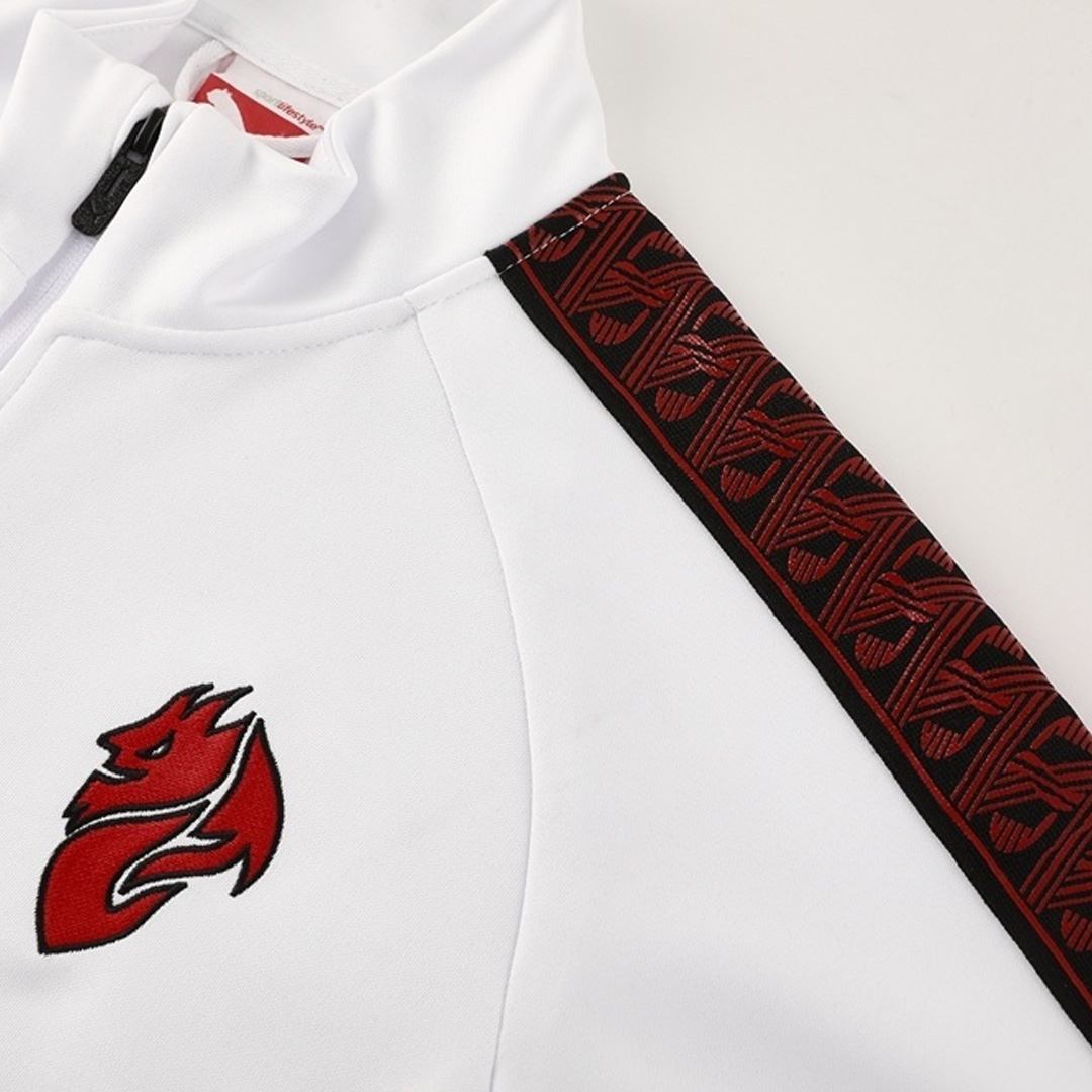 AC Milan Anthem Jacket White 2025/26 AC Milan Anthem Jacket White 2025/26