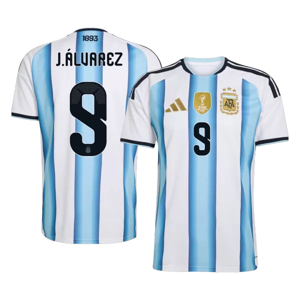 J.ÁLVAREZ #9 Argentina Home Jersey 2025/26 - minejerseys