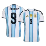 J.ÁLVAREZ #9 Argentina Home Jersey 2025/26 - minejerseys