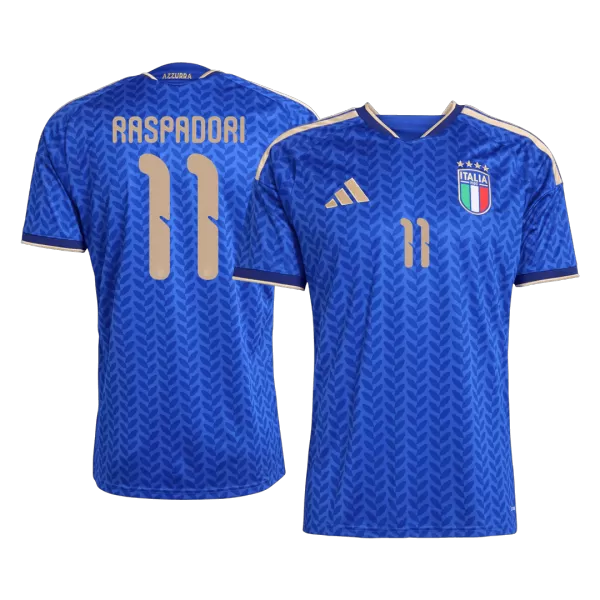 RASPADORI #11 Italy Home Jersey 2025/26 - minejerseys