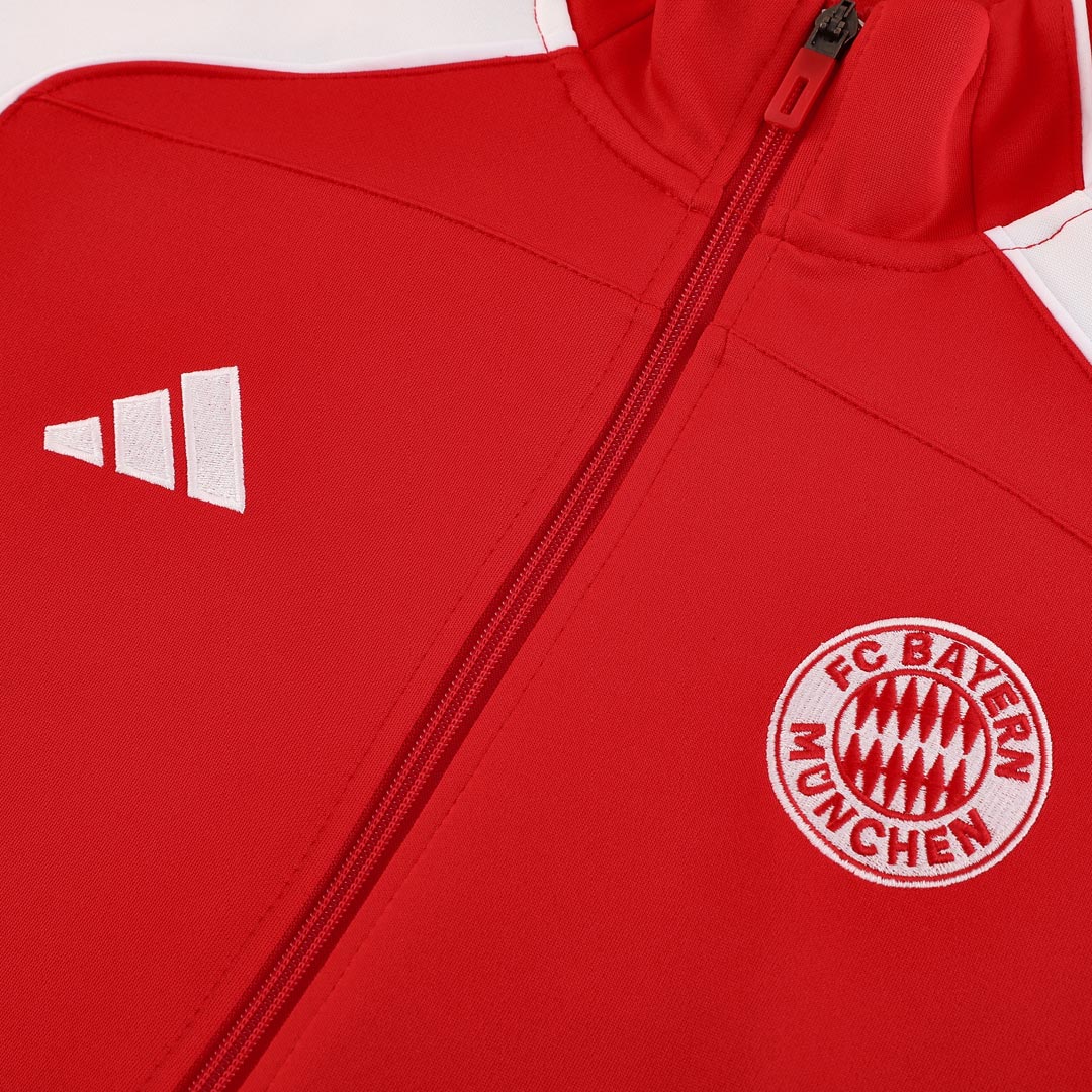 Bayern Munich Anthem Jacket Kit Red 2025/26 Bayern Munich Anthem Jacket Kit Red 2025/26
