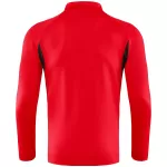 Arsenal 1/4 Zipper Sweat Kit(Top+Pants) Red 2025/26 - minejerseys